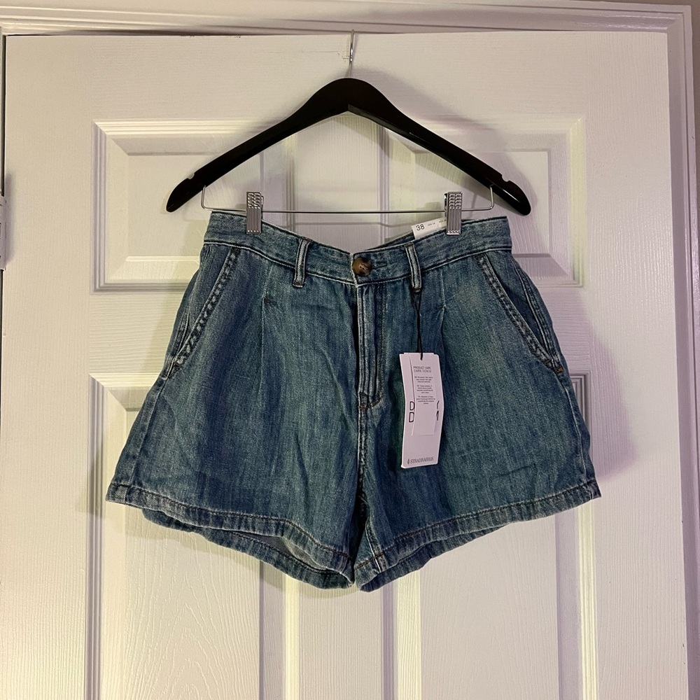 Denim Blue Women's Shorts